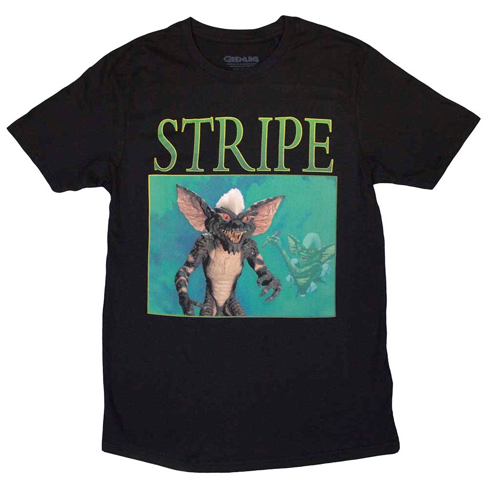 Gremlins - Stripe Homage Tshirt Homme - Noir